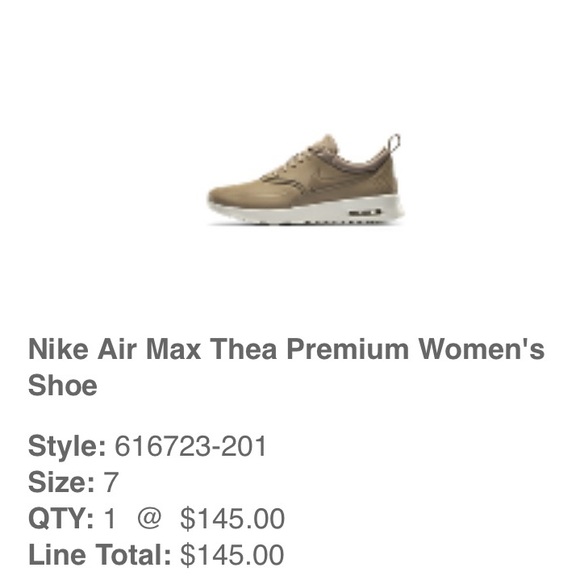 Nike Air Max Thea Premium Sneakers - Picture 2 of 2